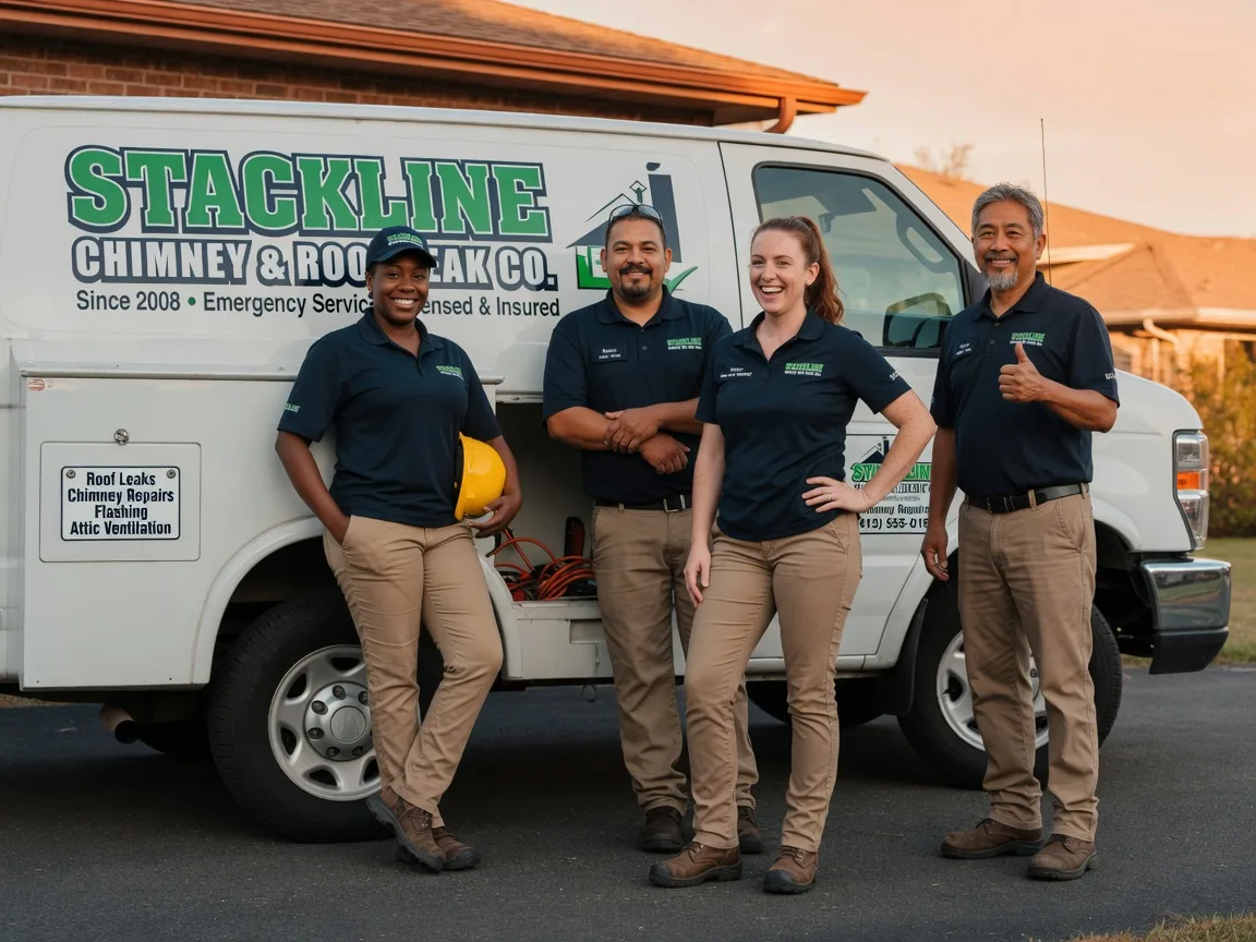 Chimney flashing repair company in Alpine, CA